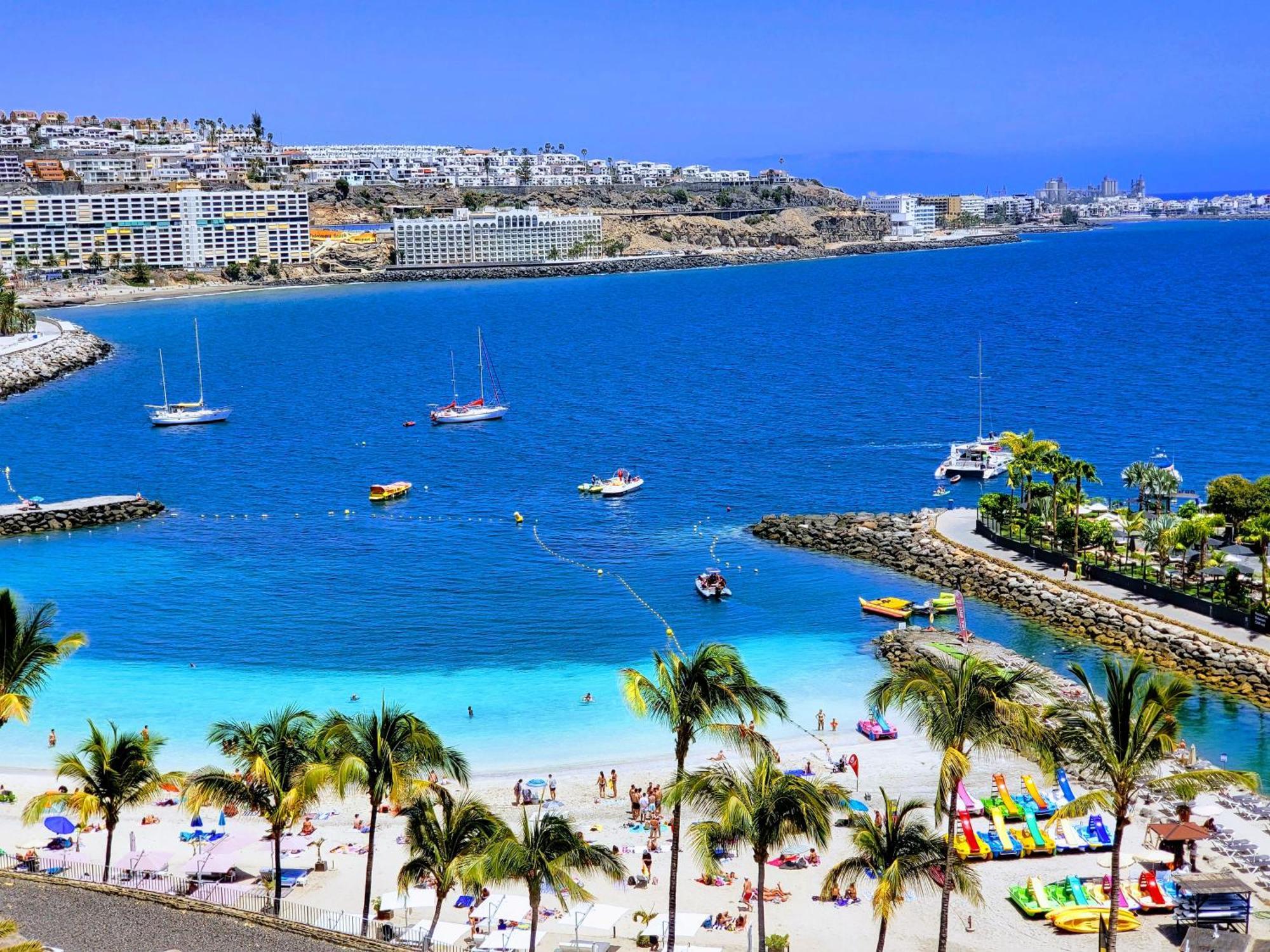 Ocean & Pool View Apartament プラヤ・デル・クーラ エクステリア 写真